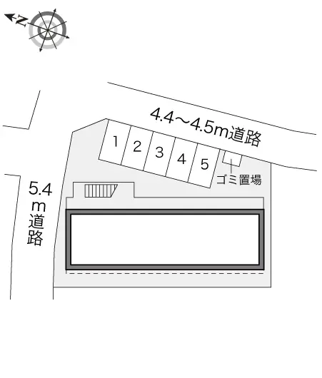 ★手数料０円★鎌ケ谷市佐津間 月極駐車場